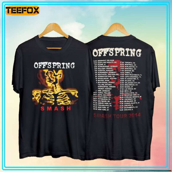 The Offspring Smash Tour 2014 Short Sleeve T Shirt