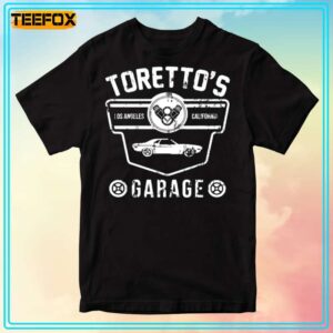 Torettos Garage Fast And Furious Muscle Car Short Sleeve T Shirt