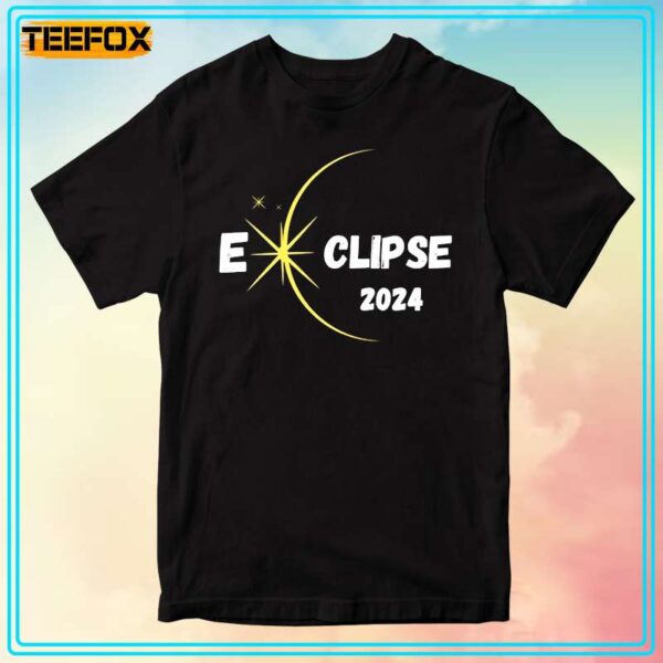 Total Solar Eclipse 2024 Short Sleeve T Shirt