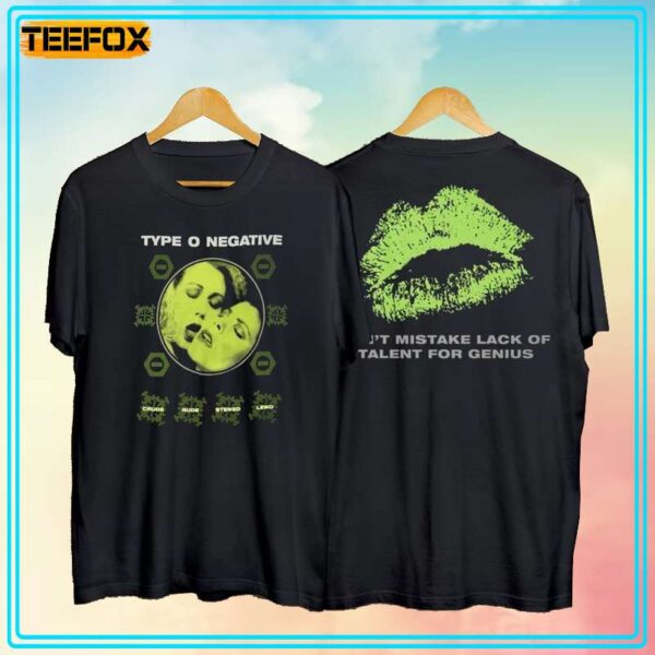 Type O Negative Crude Gears Short Sleeve T Shirt