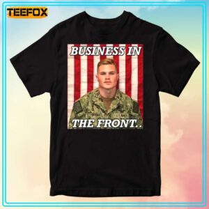 Business in Front Party in Back Zach Bryan Mugshot Short Sleeve T Shirt 1706188886