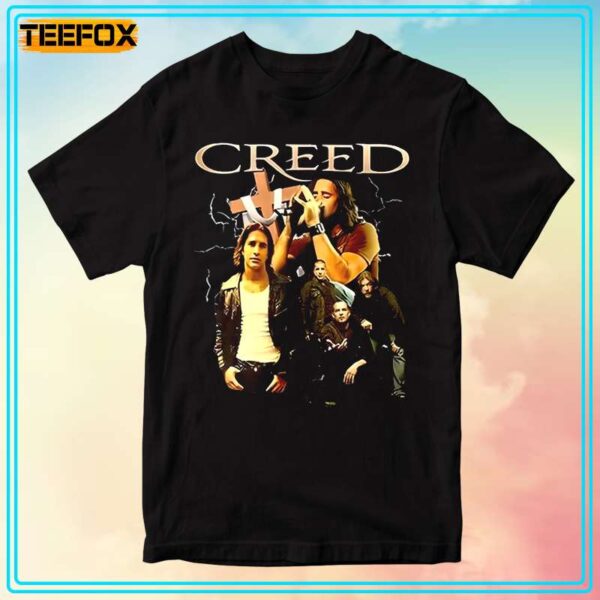 Creed Rock Band 3 Doors Down 2024 Short Sleeve T Shirt 1706097812