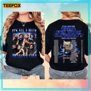 Drake J Cole Big As The What Tour 2024 Short Sleeve T Shirt 1706097812