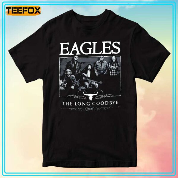 Eagles The Long Goodbye Tour 2024 Short Sleeve T Shirt 1706097813
