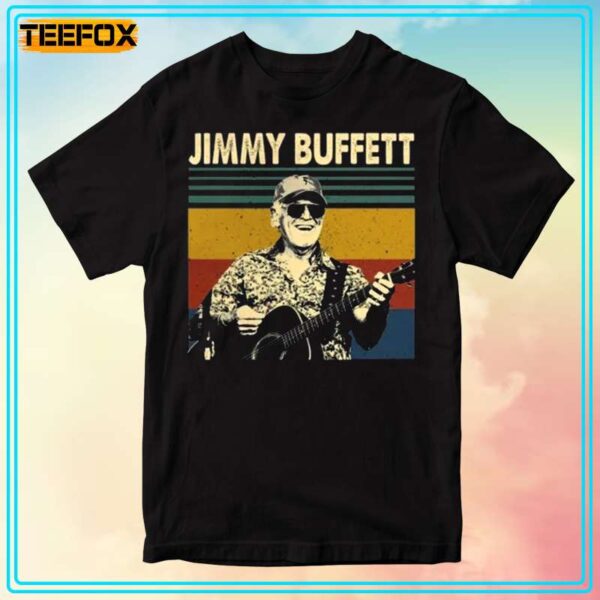In Memory Of Jimmy Buffett Bootleg Short Sleeve T Shirt