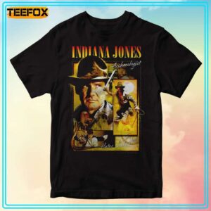 Indiana Jones Vintage Short Sleeve T Shirt 1706188893