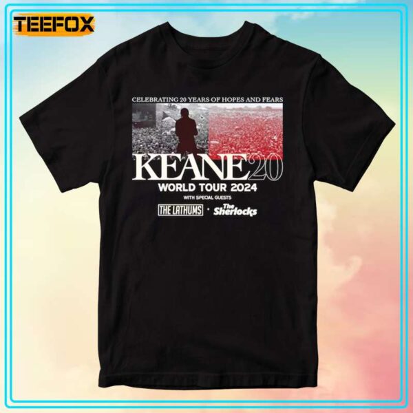 Keane20 World Tour 2024 Short Sleeve T Shirt 1706097820