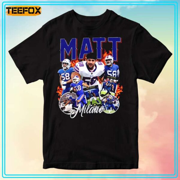 Matt Milano American Football Short Sleeve T Shirt 1706188885