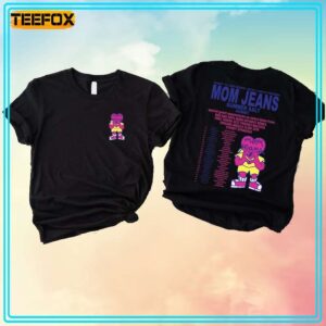 Mom Jeans Tour 2024 Short Sleeve T Shirt 1706097825