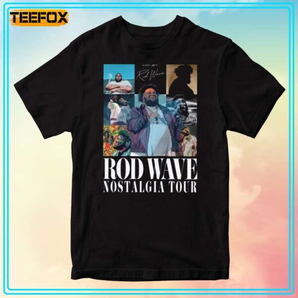 Rod Wave On Tour Rod Wave Nostalgia Concert 2023 Short Sleeve T Shirt 1706188892