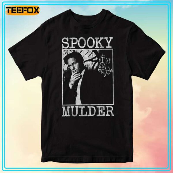 The X Files Spooky Mulder Short Sleeve T Shirt 1706188880