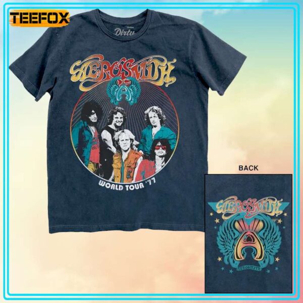 Aerosmith World Tour 1977 Unisex T Shirt