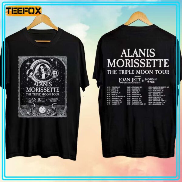 Alanis Morissette The Triple Moon Tour 2024 Unisex T Shirt