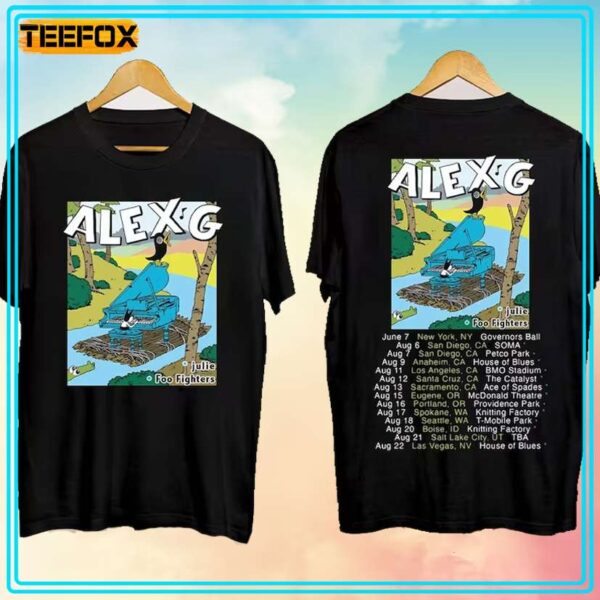 Alex G Tour 2024 Concert T Shirt
