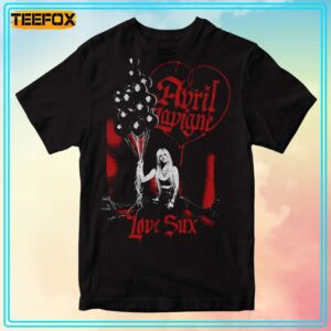 Avril Lavigne Love Sux Ballons Music T Shirt