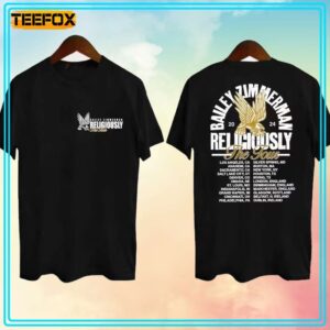 Bailey Zimmerman Religiously Tour 2024 T Shirt