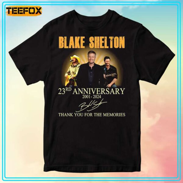 Blake Shelton 23rd Anniversary T Shirt