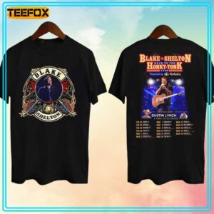 Blake Shelton Back to the Honky Tonk Tour Concert 2024 T Shirt