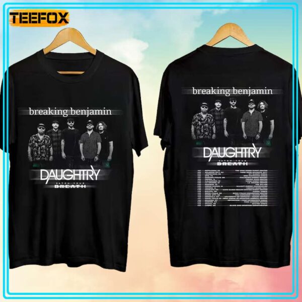 Breaking Benjamin US Tour 2024 Music T Shirt