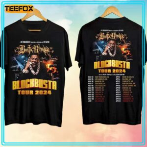 Busta Rhymes North American Tour 2024 T Shirt 1