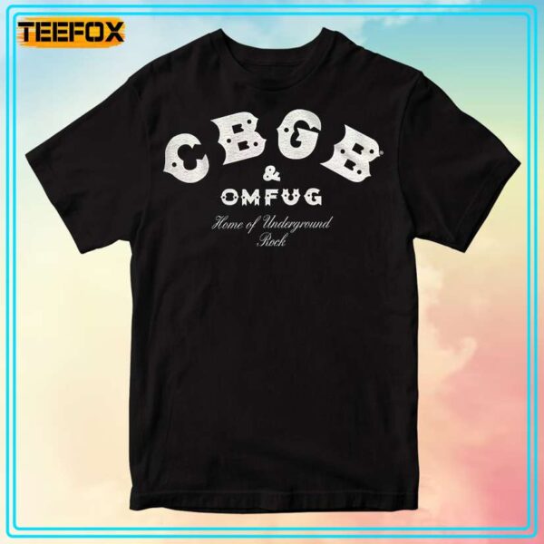 CBGB OMFUG Logo T Shirt 1708179332