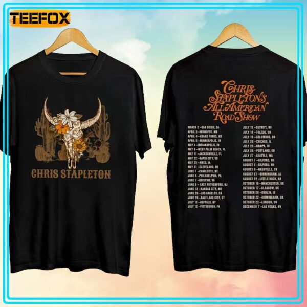 Chris Stapleton All Road Show Tour 2024 Unisex T Shirt