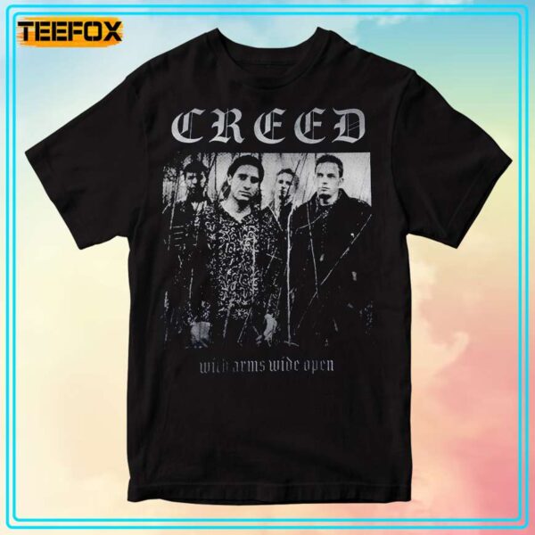 Creed Band With Arms Wide Open T Shirt 1707748809