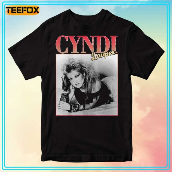 Cyndi Lauper Music Retro Unisex T Shirt