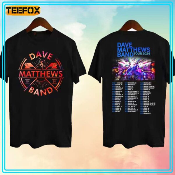 Dave Matthews Band Summer Concert 2024 Tour T Shirt