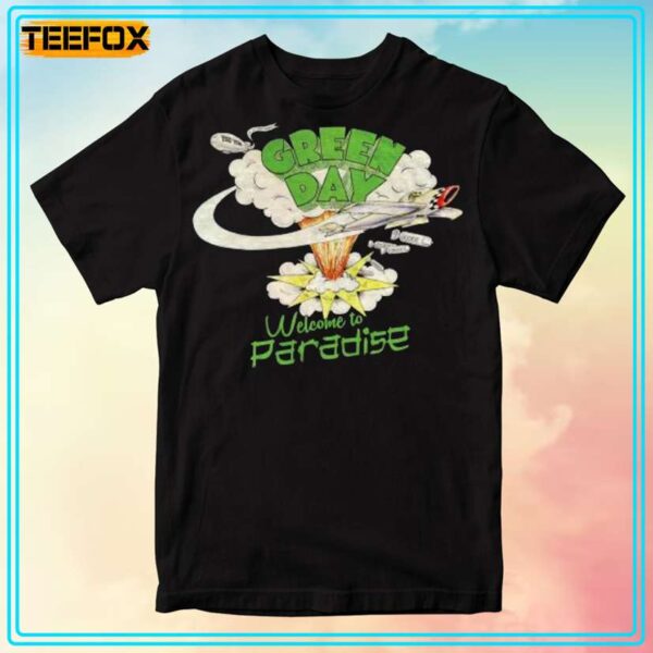 Green Day Welcome To Paradise Unisex Tee Shirt