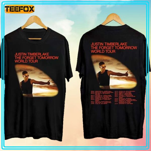 Justin Timberlake The Forget Tomorrow Tour T Shirt