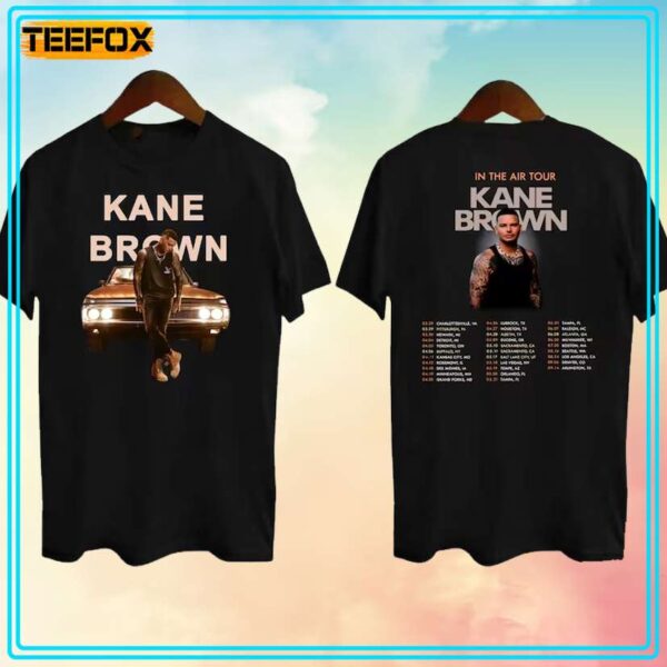 Kane Brown In The Air Tour 2024 Concert Unisex Tee Shirt