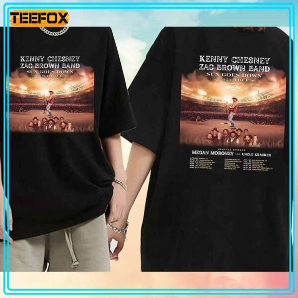 Kenny Chesney Sun Goes Down Tour 2024 Music T Shirt