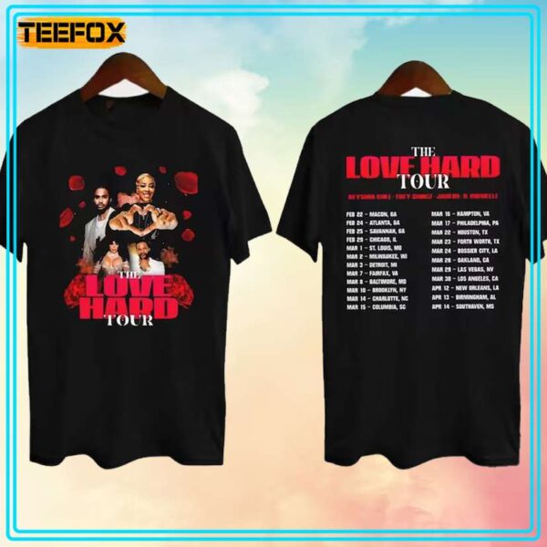 Keyshia Cole The Love Hard Tour 2024 Concert T Shirt