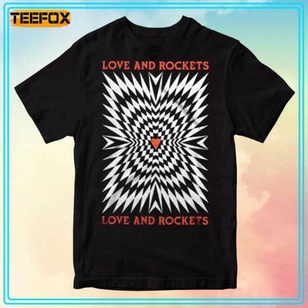Love And Rockets Illusory Motion Music T Shirt 1708179267