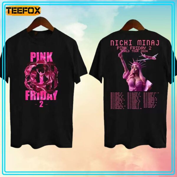 Nicki Minaj Pink Friday 2 2024 Concert T Shirt
