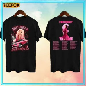 Nicki Minaj Pink Friday 2 Concert T Shirt