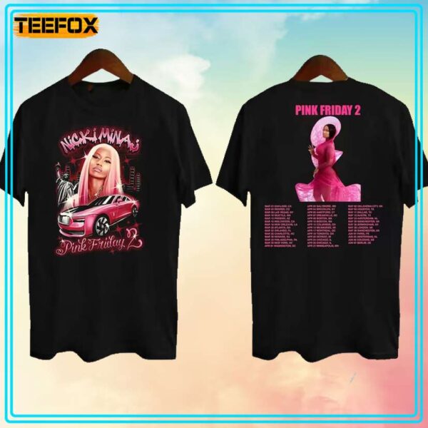 Nicki Minaj Pink Friday 2 Concert T Shirt