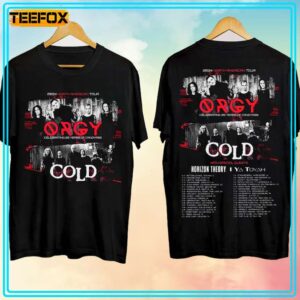 Orgy and Cold Tour 2024 with Horizon Theory T Shirt