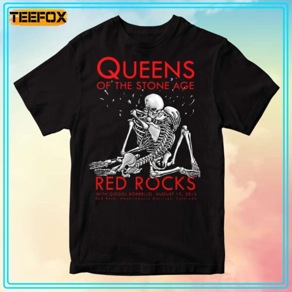 Queens of The Stone Age Red Rocks 2013 T Shirt 1707748826