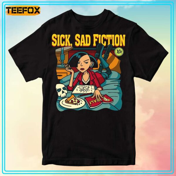 Sick Sad Fiction Jane Lane T Shirt