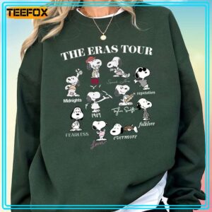 Snopy Eras Tour Christmas T Shirt 1707748815