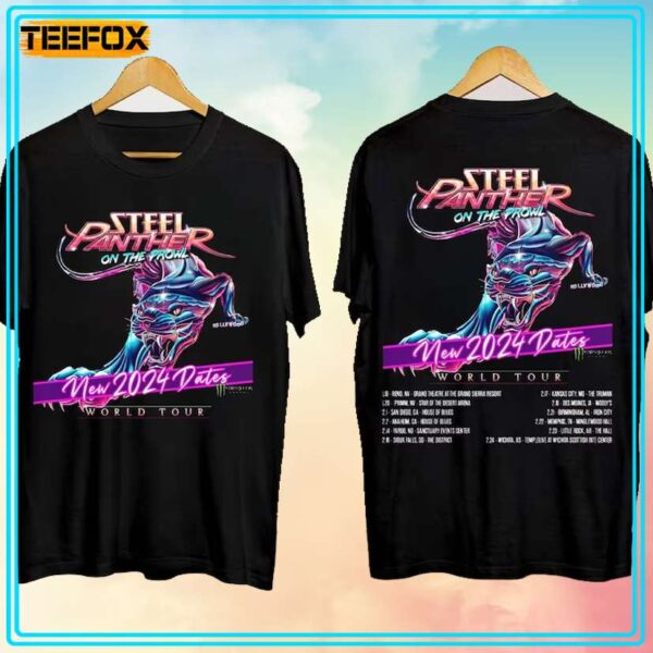 Steel Panther On the Prowl World Tour T Shirt