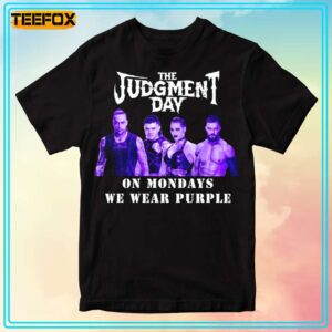 Tacky And Hacky The Judgement Day On Mondays We Wear Purple T Shirt 1707748809