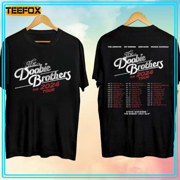 The Doobie Brothers The Tour 2024 Concert T Shirt