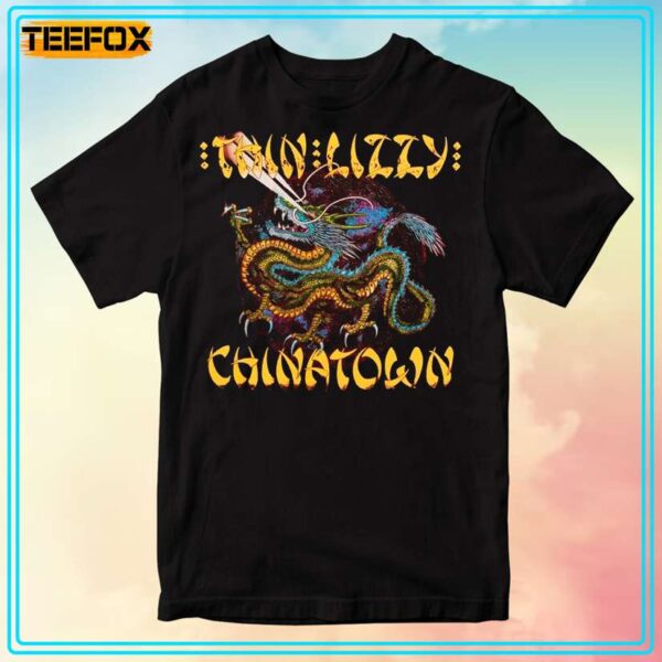 Thin Lizzy Chinatown Band T Shirt 1708179333