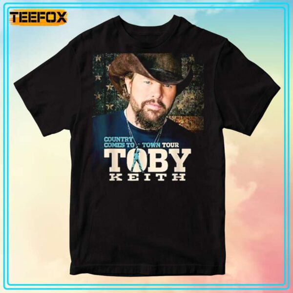 Toby Keith Country Comes To Town Tour T Shirt