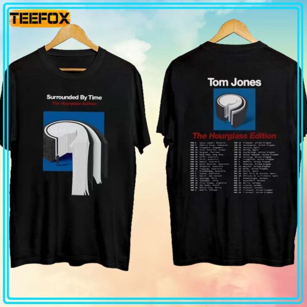 Tom Jones The Hourglass Edition Tour 2024 T Shirt
