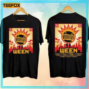 Ween Tour 2024 Concert Music T Shirt