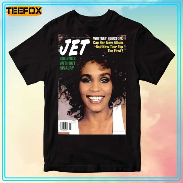 Whitney Houston Jet Magazine Unisex T Shirt